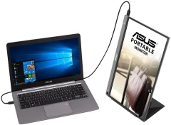 Монитор Asus 15.6" ZenScreen MB16ACE темно-серый IPS LED 16:9 матовая 220cd 178гр/178гр 1920x1080 60Hz FHD USB 0.8кг