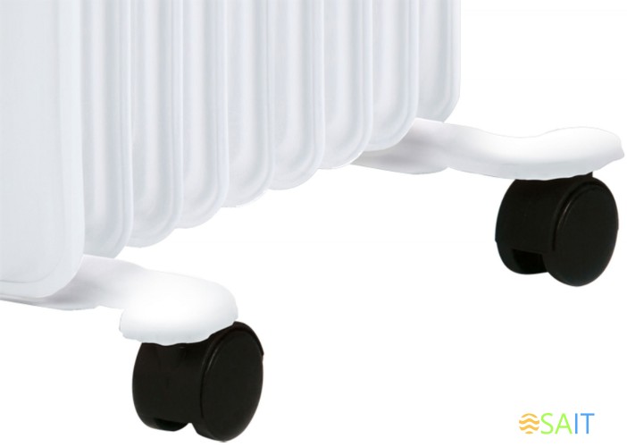 Радиатор масляный Ballu Classic BOH/CL-09WRN 2000Вт белый/черный