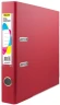 Папка-регистратор Silwerhof A4 50мм ПВХ/бумага красный мет.окант. сборная (упак.:2шт)