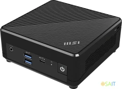Неттоп MSI Cubi N ADL-037XRU N100 (0.8) 8Gb SSD256Gb UHDG без ОС 2xGbitEth WiFi BT 65W черный (9S6-B0A911-272)