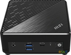Неттоп MSI Cubi N ADL-037XRU N100 (0.8) 8Gb SSD256Gb UHDG без ОС 2xGbitEth WiFi BT 65W черный (9S6-B0A911-272)