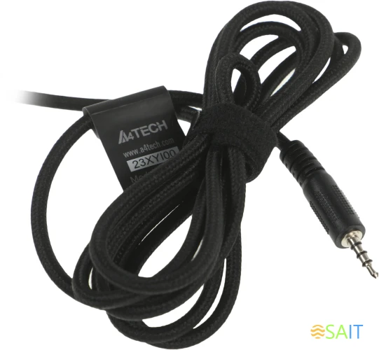 Наушники с микрофоном A4Tech Fstyler FH200i серый 1.8м накладные оголовье (FH200I GREY)