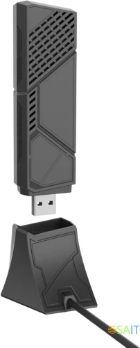 Сетевой адаптер Wi-Fi Asus ROG USB-BE92 BE6500 USB 3.0 (ант.внутр.) 2ант.