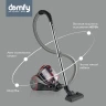 Пылесос Domfy DSC-VC704 2400Вт черный/красный