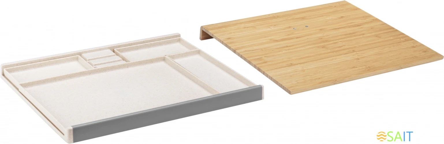 Подставка для ноутбука Cactus CS-NB-BAMB 402x346x36мм бамбук