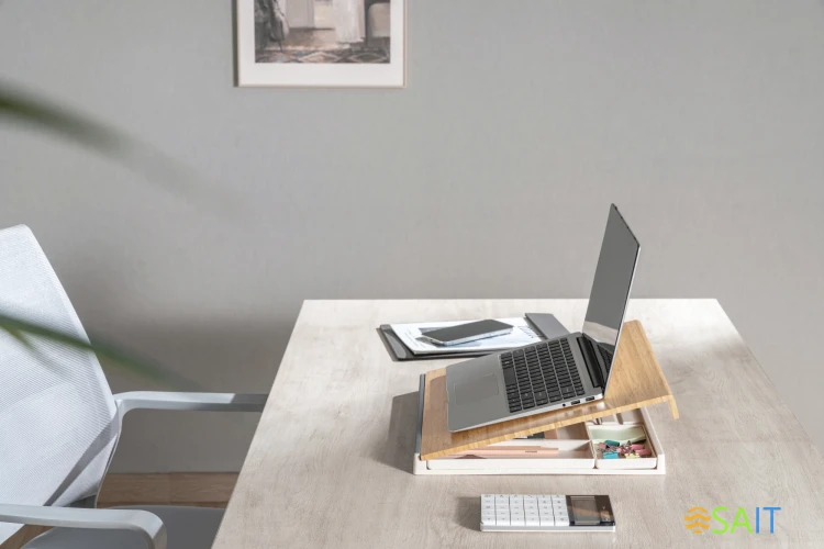 Подставка для ноутбука Cactus CS-NB-BAMB 402x346x36мм бамбук