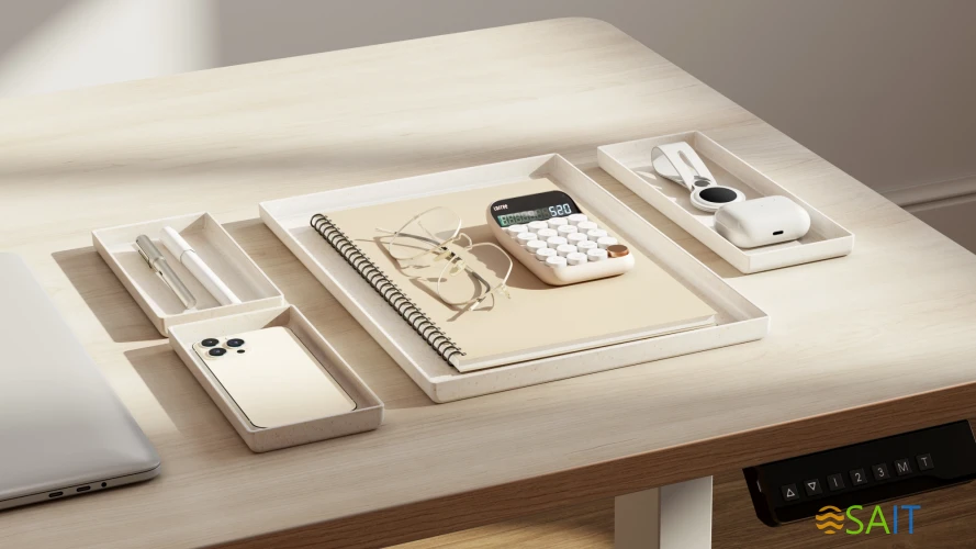 Подставка для ноутбука Cactus CS-NB-BAMB 402x346x36мм бамбук