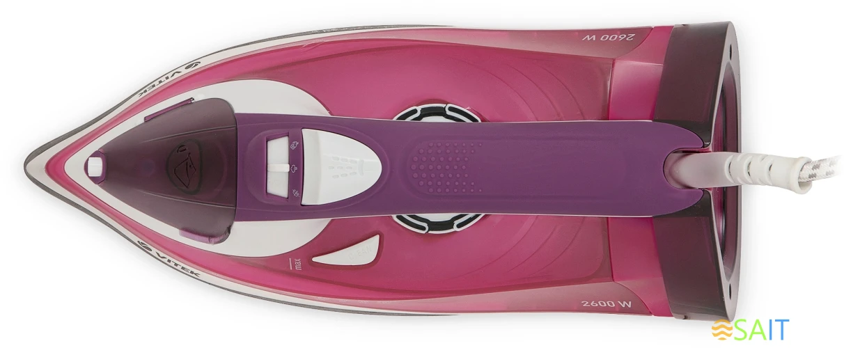 Утюг Vitek VT-8354 2600Вт фиолетовый/белый