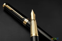 Ручка перьев. Parker Ingenuity Core F570 (2182005) Black GT F сталь нержавеющая подар.кор.