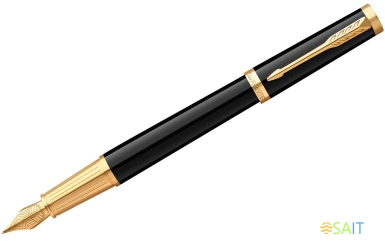 Ручка перьев. Parker Ingenuity Core F570 (2182005) Black GT F сталь нержавеющая подар.кор.