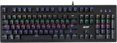 Клавиатура Acer OKW127 механическая черный USB Multimedia for gamer LED (ZL.KBDEE.00H) кабель 1.8м