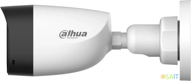 Камера видеонаблюдения аналоговая Dahua DH-HAC-HFW1200CLP-IL-A-0360B-S6 3.6-3.6мм HD-CVI HD-TVI цв. корп.:белый (DH-HAC-HFW1200CLP-IL-A-0360B)