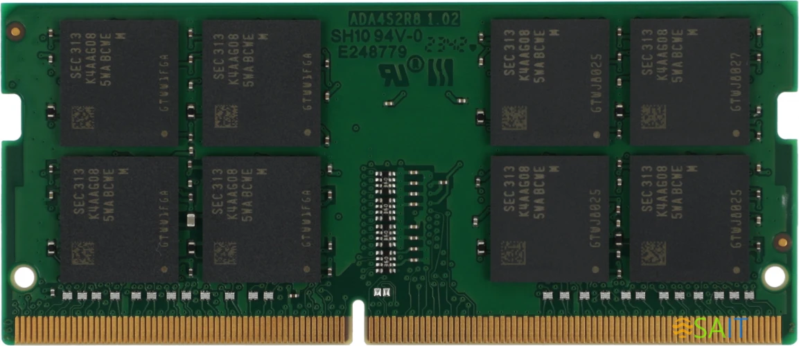 Память DDR4 32Gb 3200MHz A-Data AD4S320032G22-SGN RTL PC4-25600 CL22 SO-DIMM 260-pin 1.2В single rank Ret
