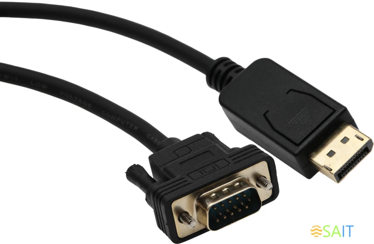 Кабель Buro 1.1v DisplayPort (m) VGA (m) 2м (BHP DPP_VGA-2)