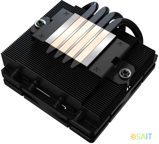 Устройство охлаждения(кулер) ID-Cooling IS-40-XT Soc-AM5/AM4/1200/1700/1851 черный 4-pin 14-35.2dB Al+Cu 100W 290gr Ret (IS-40-XT BLACK)