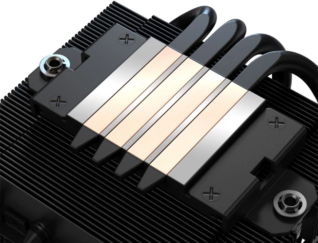 Устройство охлаждения(кулер) ID-Cooling IS-40-XT Soc-AM5/AM4/1200/1700/1851 черный 4-pin 14-35.2dB Al+Cu 100W 290gr Ret (IS-40-XT BLACK)