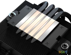 Устройство охлаждения(кулер) ID-Cooling IS-40-XT Soc-AM5/AM4/1200/1700/1851 черный 4-pin 14-35.2dB Al+Cu 100W 290gr Ret (IS-40-XT BLACK)