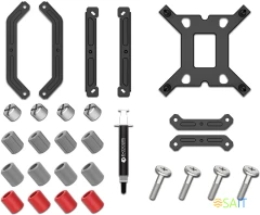Устройство охлаждения(кулер) ID-Cooling IS-40-XT Soc-AM5/AM4/1200/1700/1851 черный 4-pin 14-35.2dB Al+Cu 100W 290gr Ret (IS-40-XT BLACK)