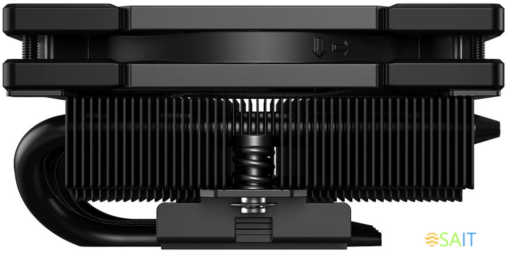 Устройство охлаждения(кулер) ID-Cooling IS-40-XT Soc-AM5/AM4/1200/1700/1851 черный 4-pin 14-35.2dB Al+Cu 100W 290gr Ret (IS-40-XT BLACK)