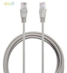 Патч-корд Buro UTP-5E-2M-G UTP 4 пары cat.5E CCA molded 2м серый RJ-45 (m)-RJ-45 (m)