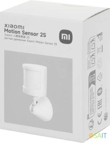 Датчик движ. Xiaomi Mi Motion Sensor 2S (BHR8995GL/XMPR02SGXS) белый