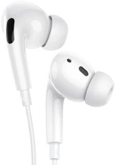 Гарнитура внутриканальные Hoco M1 Pro 1.2м белый проводные в ушной раковине