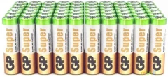 Батарея GP Super 15A50/10HR-2CRVS60 AA (промо:50+10) (60шт) спайка