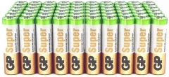 Батарея GP Super 15A50/10HR-2CRVS60 AA (промо:50+10) (60шт) спайка