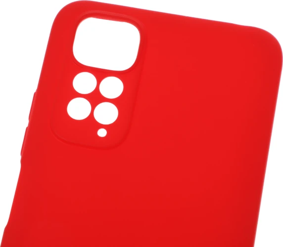 Чехол (клип-кейс) DF для Xiaomi Redmi Note 11/11s (Global) xiCase-61 красный (XICASE-61 (RED))