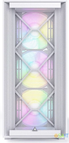 Корпус Montech Air 1000 Premium белый без БП ATX 1x120mm 3x140mm 1xUSB2.0 2xUSB3.0 audio bott PSU