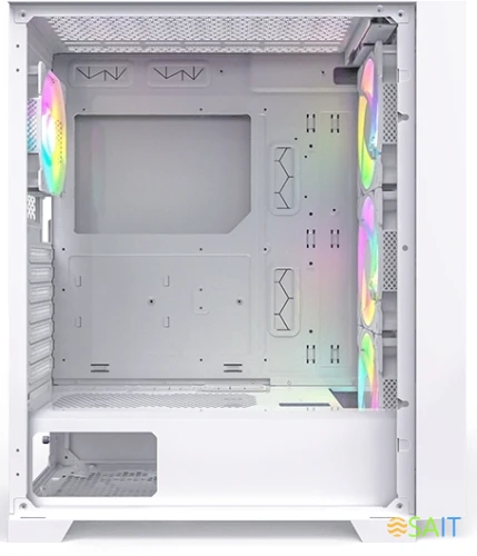 Корпус Montech Air 1000 Premium белый без БП ATX 1x120mm 3x140mm 1xUSB2.0 2xUSB3.0 audio bott PSU