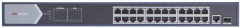 Коммутатор Hikvision DS-3E0526P-E 25x1Гбит/с 1SFP 24PoE+ 270W неуправляемый