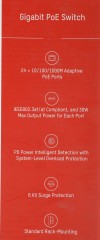 Коммутатор Hikvision DS-3E0526P-E 25x1Гбит/с 1SFP 24PoE+ 270W неуправляемый