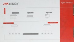 Коммутатор Hikvision DS-3E0526P-E 25x1Гбит/с 1SFP 24PoE+ 270W неуправляемый
