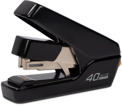 Степлер настольный Deli 0370SBLACK Exceed 24/6 26/6 (40листов) снижение усилия черный 100скоб коробка
