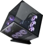 Корпус Azza CUBE PLUS черный без БП ATX 6x120mm 2xUSB3.0 audio bott PSU