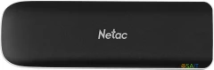 Накопитель SSD Netac USB-C 250Gb NT01ZX-250G-32BK ZX 1.8" черный