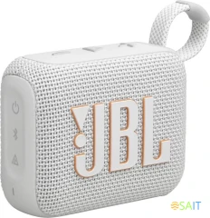 Колонка порт. JBL GO 4 белый 4.2W 1.0 BT 850mAh (JBLGO4WHT)