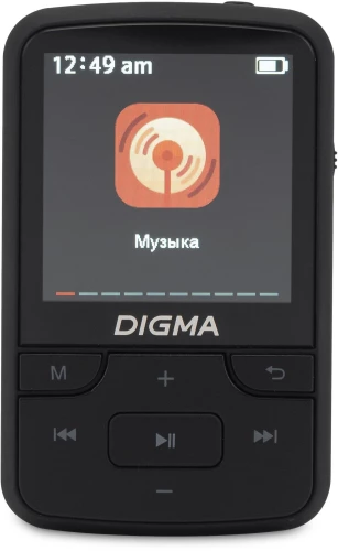 Плеер Hi-Fi Flash Digma Z5 BT 16Gb черный/1.54"/FM/microSD/microSDHC/clip