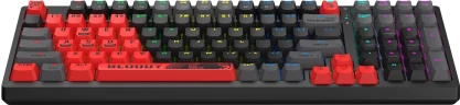 Клавиатура A4Tech Bloody S98 Sports Red BLMS Plus механическая красный/черный USB for gamer LED (S98 SPORTS RED BLMS RED PLUS)