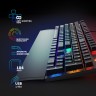 Клавиатура Оклик 935G RAGNAR механическая черный USB Multimedia for gamer LED (подставка для запястий)