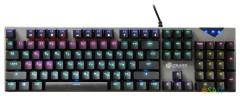 Клавиатура Оклик 935G RAGNAR механическая черный USB Multimedia for gamer LED (подставка для запястий)