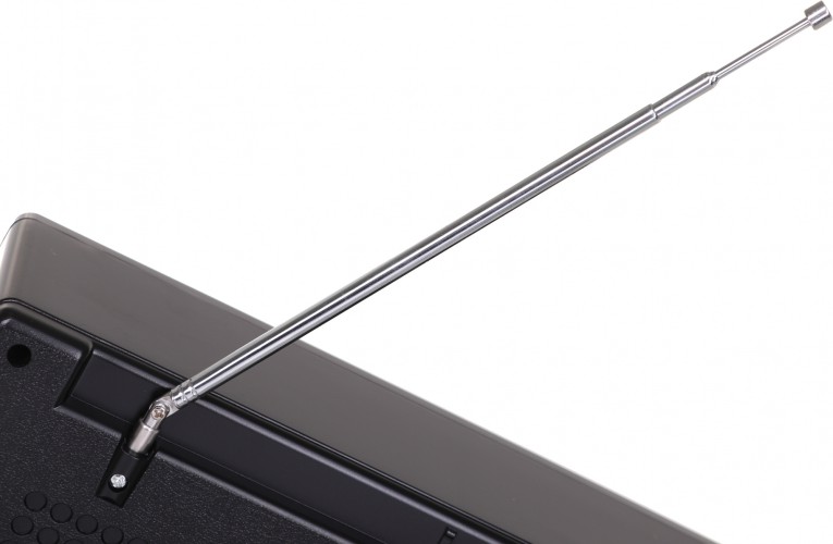 Радиоприемник портативный Supra ST-33U черный USB SD