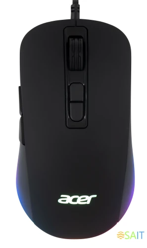 Мышь Acer OMW135 черный оптическая 3200dpi USB 6but (ZL.MCEEE.019)