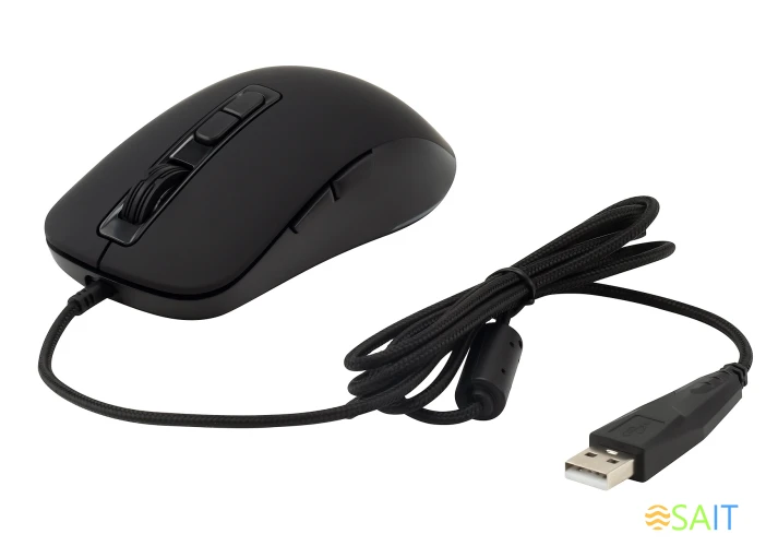 Мышь Acer OMW135 черный оптическая 3200dpi USB 6but (ZL.MCEEE.019)