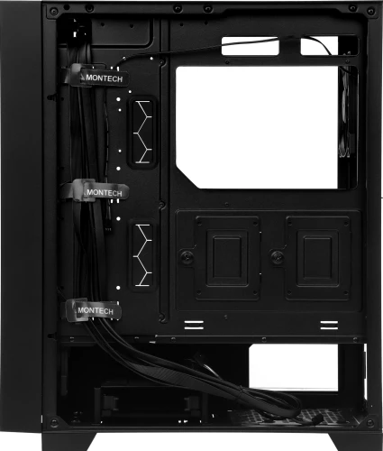 Корпус Montech Air 1000 Lite черный без БП ATX 1x120mm 3x140mm 1xUSB2.0 2xUSB3.0 audio bott PSU
