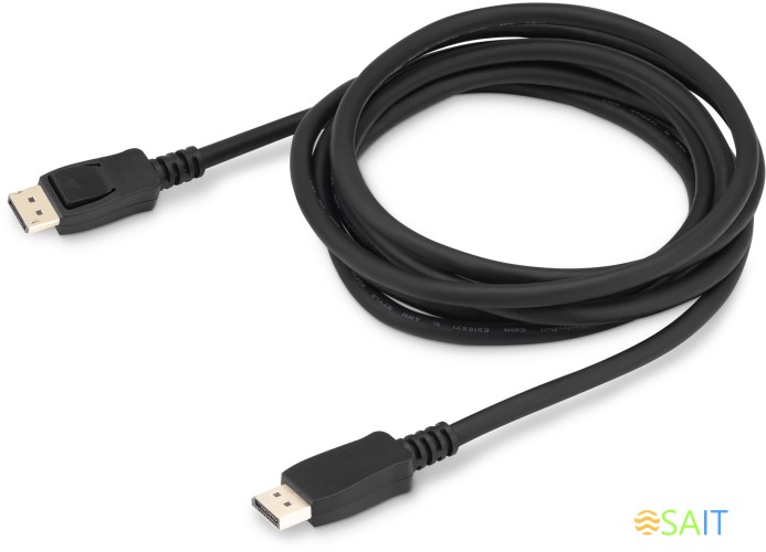 Кабель аудио-видео Buro V1.4 DisplayPort (m)/DisplayPort (m) 3м. черный (BHP-DPP-1.4-3)