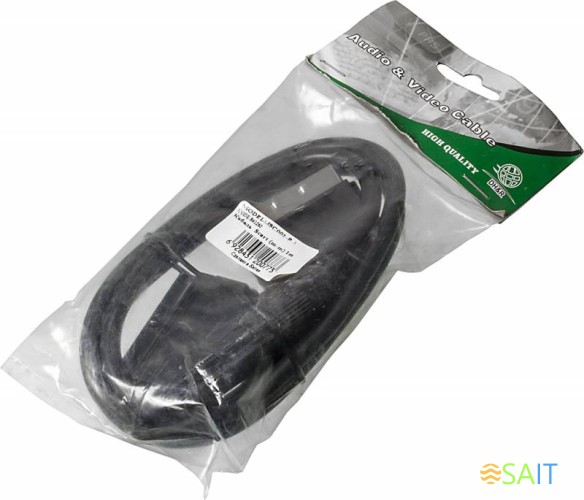 Кабель аудио-видео Ningbo SCART (m)/SCART (m) 1м. черный