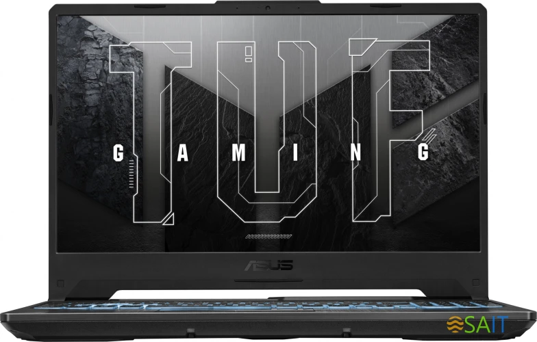 Ноутбук Asus TUF Gaming A15 FA506NF-HN042 Ryzen 5 7535HS 8Gb SSD512Gb NVIDIA GeForce RTX 2050 4Gb 15.6" IPS FHD (1920x1080) noOS black WiFi BT Cam (90NR0JE7-M004R0)