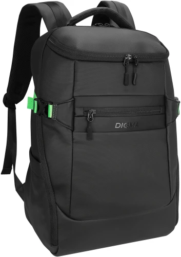 Рюкзак для ноутбука 15.6" Digma Game G1 черный полиэстер (DGBP15G1BK)